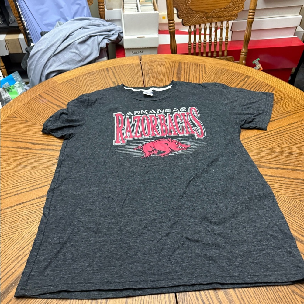Charlie Hustle Arkansas Razorbacks Graphic T-Shirt